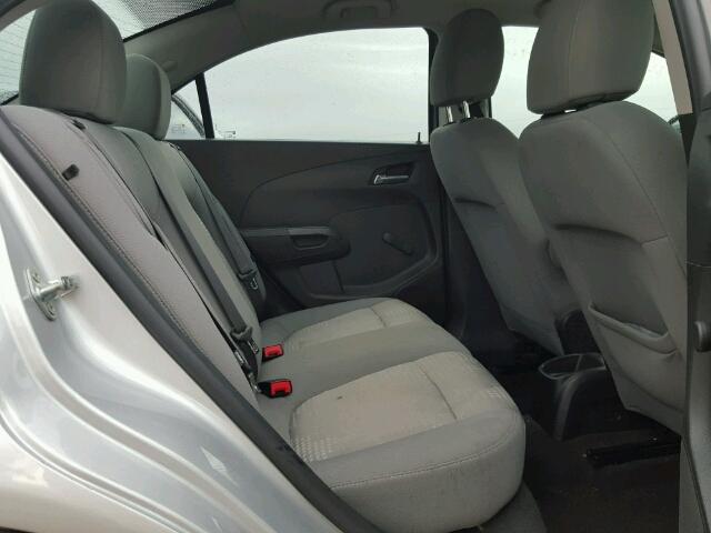 1G1JA5SH0C4200223 - 2012 CHEVROLET SONIC LS Gümüş foto 6