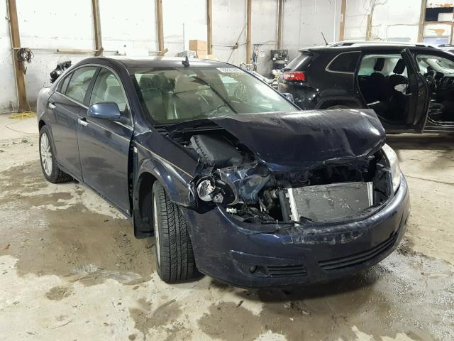 1G8ZX57779F180360 - 2009 SATURN AURA XR BLUE photo 1