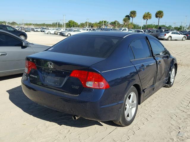 1HGFA16806L043952 - 2006 HONDA CIVIC EX ლურჯი ფოტო 4