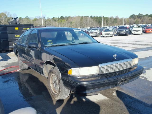 1G1BL52W6TR148208 - 1996 CHEVROLET CAPRICE CL BLACK photo 1