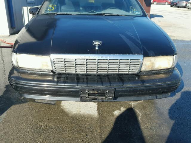 1G1BL52W6TR148208 - 1996 CHEVROLET CAPRICE CL BLACK photo 7