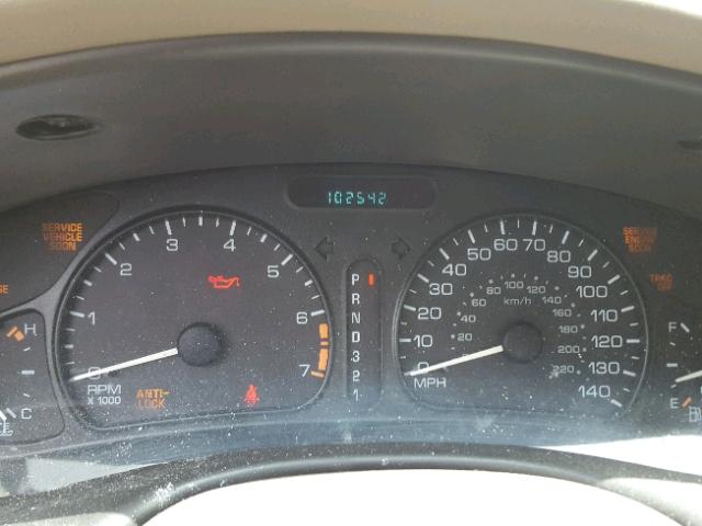 1G3NF52E23C303682 - 2003 OLDSMOBILE ALERO GLS 金色 照片 8