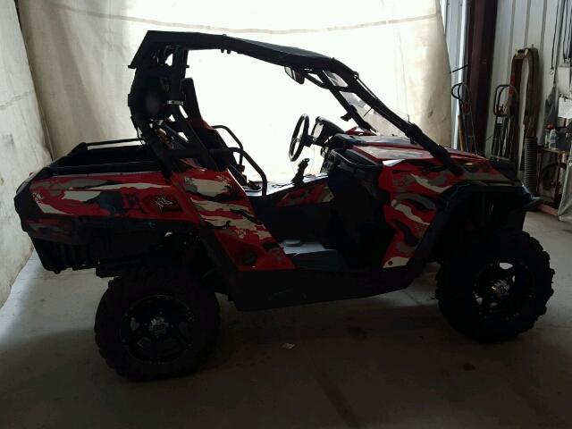 3JBKKHP14BJ000829 - 2011 CAN-AM COMMANDER RED photo 9