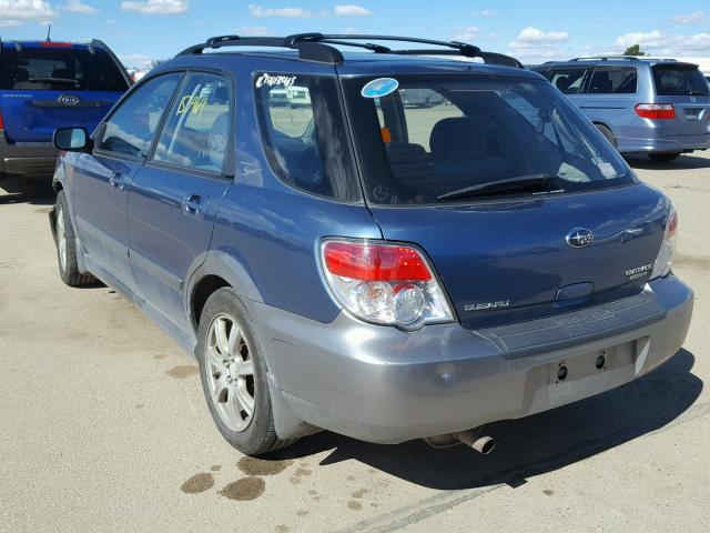 JF1GG63667H814295 - 2007 SUBARU IMPREZA OU BLUE photo 3