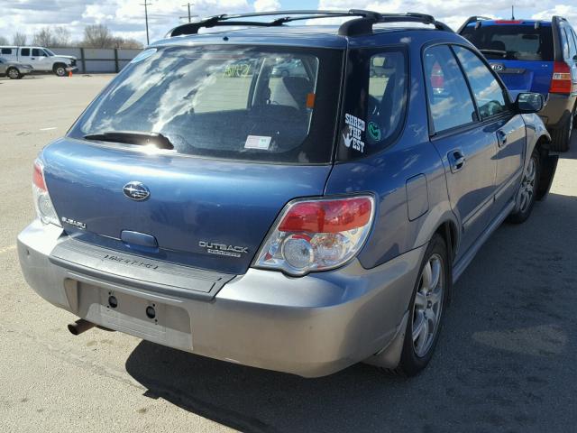 JF1GG63667H814295 - 2007 SUBARU IMPREZA OU BLUE photo 4