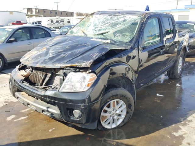 1N6AD0EV2HN742098 - 2017 NISSAN FRONTIER S BLACK photo 2