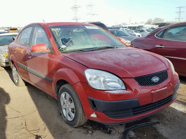 KNADE223996484926 - 2009 KIA RIO BASE RED photo 1