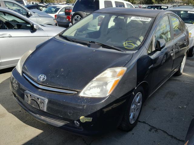 JTDKB20U767538308 - 2006 TOYOTA PRIUS BLACK photo 2