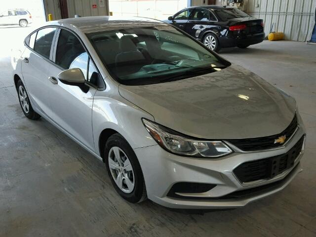 1G1BC5SMXH7180001 - 2017 CHEVROLET CRUZE SILVER photo 1