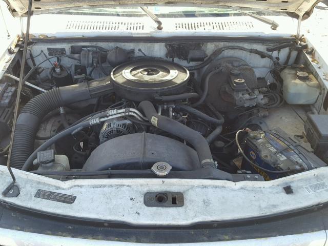 1B7GL23X0SW947260 - 1995 DODGE DAKOTA WHITE photo 7