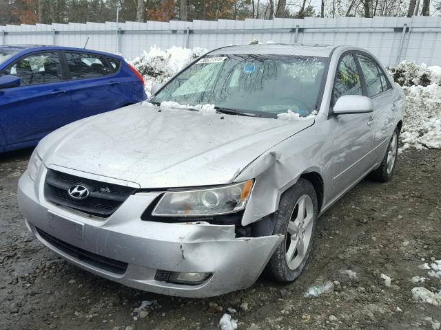 5NPEU46F27H282801 - 2007 HYUNDAI SONATA SE GRAY photo 9