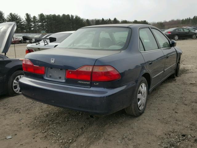 JHMCG5643YC012118 - 2000 HONDA ACCORD LX BLUE photo 4