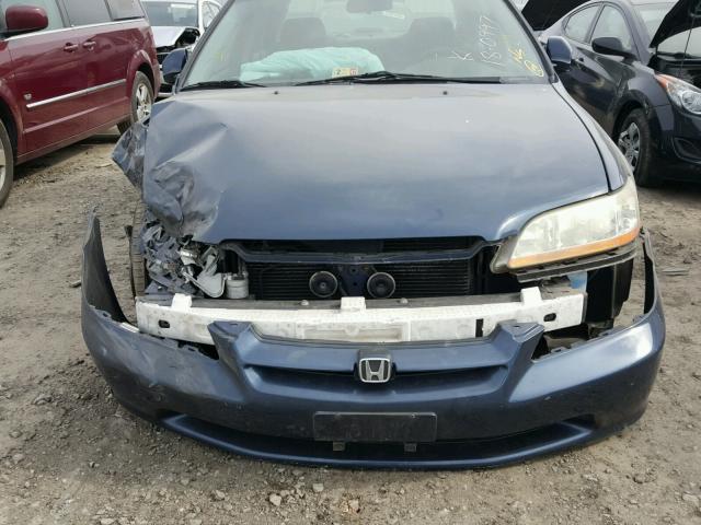 JHMCG5643YC012118 - 2000 HONDA ACCORD LX BLUE photo 9