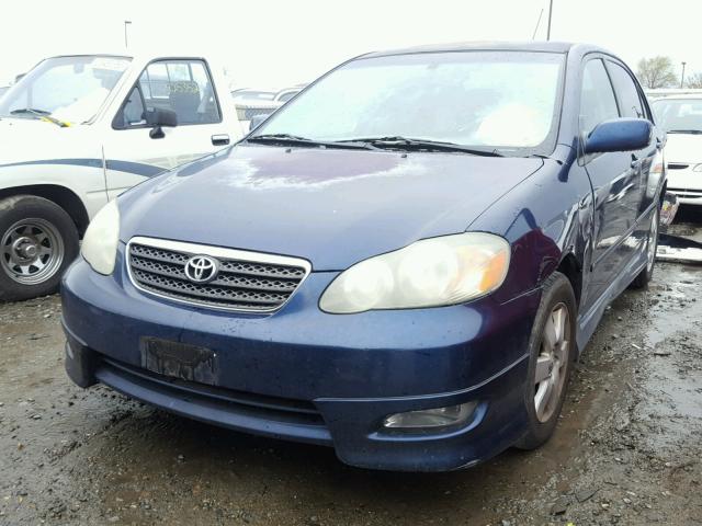 1NXBR32E25Z536470 - 2005 TOYOTA COROLLA CE BLUE photo 2