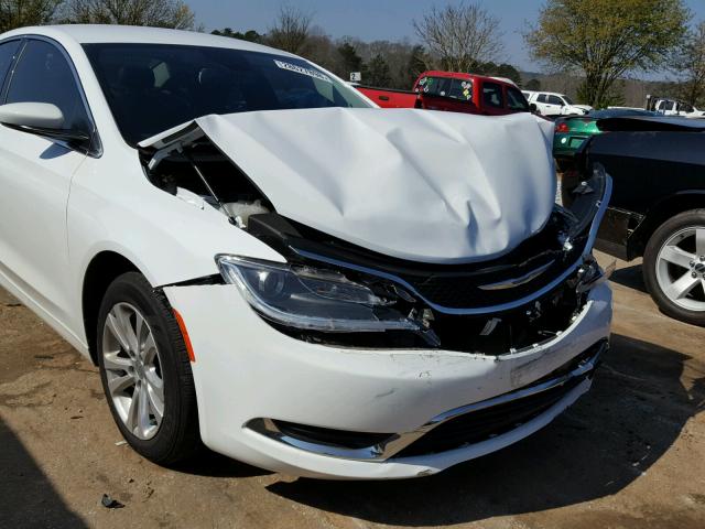 1C3CCCAB5HN509994 - 2017 CHRYSLER 200 LIMITE WHITE photo 9