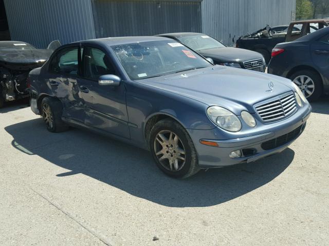 WDBUF65J54A431517 - 2004 MERCEDES-BENZ E 320 BLUE photo 1