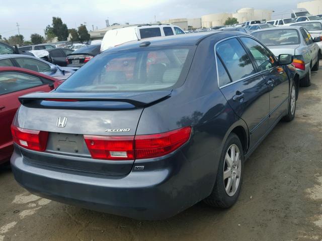 1HGCM66895A050478 - 2005 HONDA ACCORD EX CHARCOAL photo 4