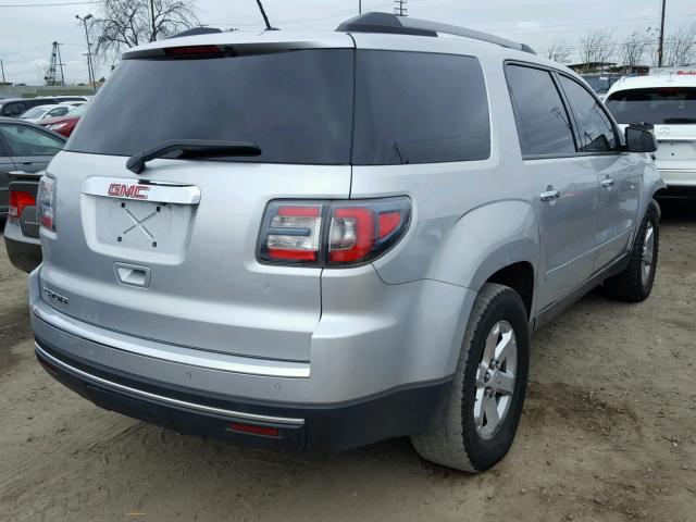 1GKKRNED3FJ101595 - 2015 GMC ACADIA SLE SILVER photo 4