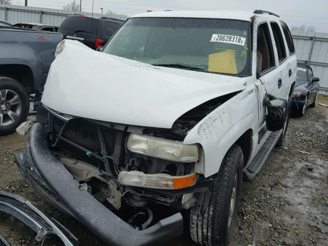 1GNEC13V23J277488 - 2003 CHEVROLET TAHOE C150 WHITE photo 2