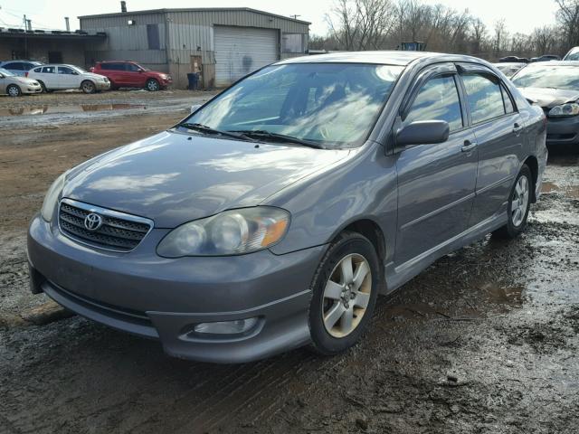 2T1BR32E47C743897 - 2007 TOYOTA COROLLA CE CHARCOAL photo 2