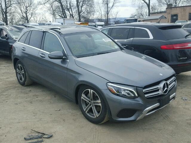 WDC0G4KB9HV003070 - 2017 MERCEDES-BENZ GLC 300 4M GRAY photo 1