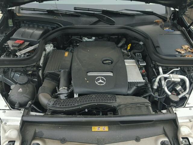 WDC0G4KB9HV003070 - 2017 MERCEDES-BENZ GLC 300 4M GRAY photo 7