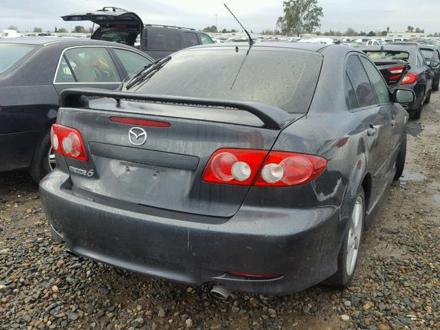 1YVHP84C855M64238 - 2005 MAZDA 6 I GRAY photo 4