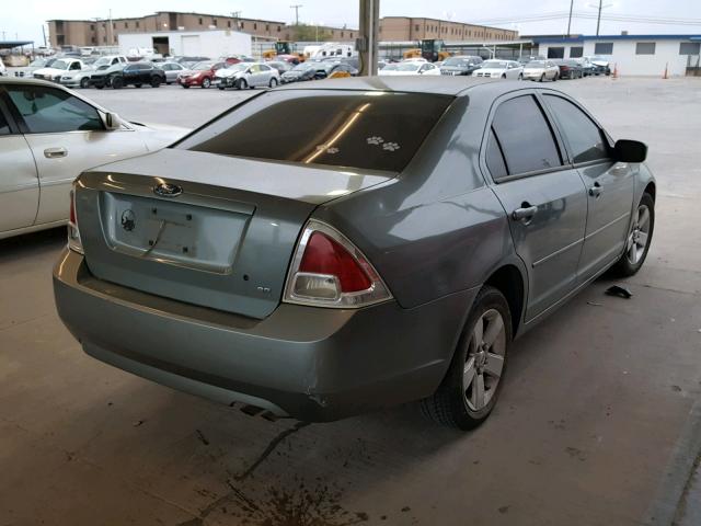 3FAFP07Z46R204499 - 2006 FORD FUSION SE GRAY photo 4