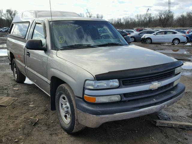 1GCEC14W61Z131898 - 2001 CHEVROLET SILVERADO TAN photo 1