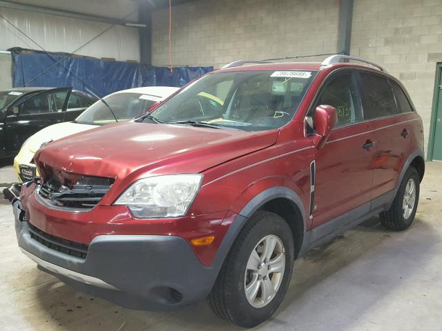 3GSCL33P99S551200 - 2009 SATURN VUE XE MAROON photo 2