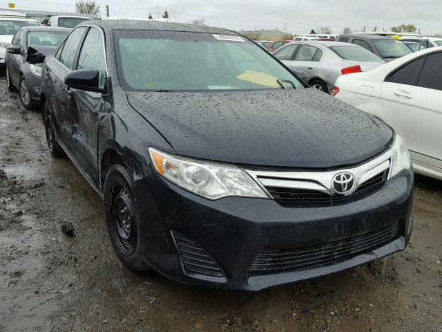 4T1BF1FK0DU652102 - 2013 TOYOTA CAMRY L BLACK photo 1