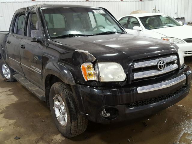 5TBDT44106S521835 - 2006 TOYOTA TUNDRA DOU BLACK photo 1