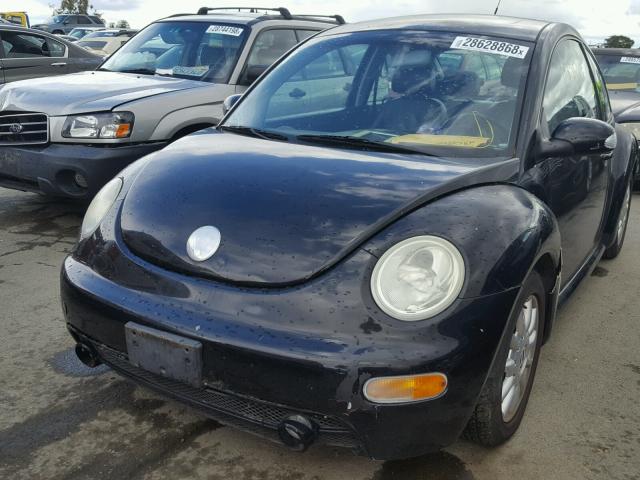 3VWCK21C74M400925 - 2004 VOLKSWAGEN NEW BEETLE 黑色 照片 2