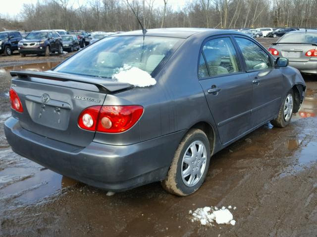 1NXBR32E28Z040668 - 2008 TOYOTA COROLLA CE SILVER photo 4