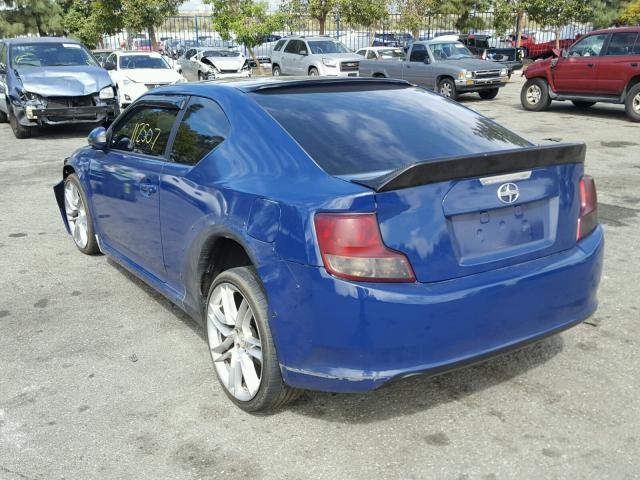JTKJF5C77B3005554 - 2011 TOYOTA SCION TC 蓝色 照片 3