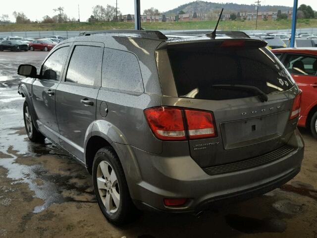 3C4PDDBG6CT216348 - 2012 DODGE JOURNEY SX GRAY photo 3