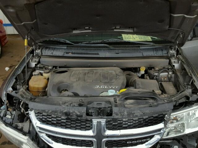 3C4PDDBG6CT216348 - 2012 DODGE JOURNEY SX GRAY photo 7