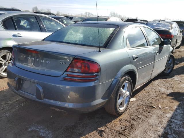 1B3EL46X36N278560 - 2006 DODGE STRATUS SX BLUE photo 4