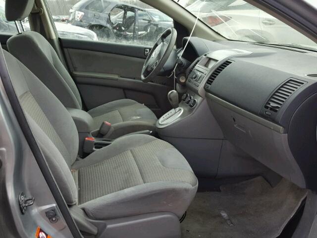 3N1AB61E48L764947 - 2008 NISSAN SENTRA 2.0 GRAY photo 5