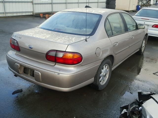 1G1NE52M1W6189924 - 1998 CHEVROLET MALIBU LS BEIGE photo 4