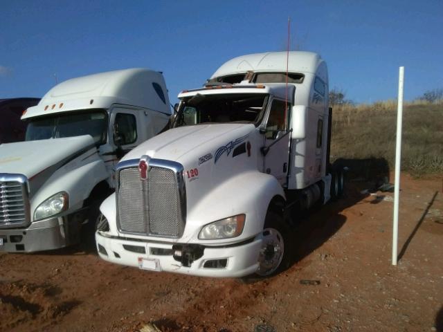 1XKAD49X2CJ315336 - 2012 KENWORTH CONSTRUCTI WHITE photo 9