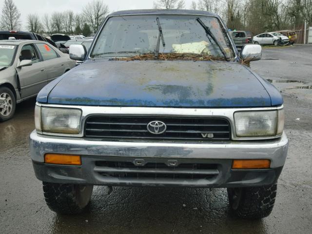 JT3VN39W1N0075575 - 1992 TOYOTA 4RUNNER VN BLUE photo 9