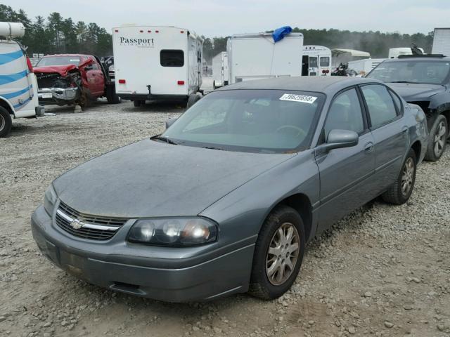2G1WF52E059127058 - 2005 CHEVROLET IMPALA 棕色 照片 2