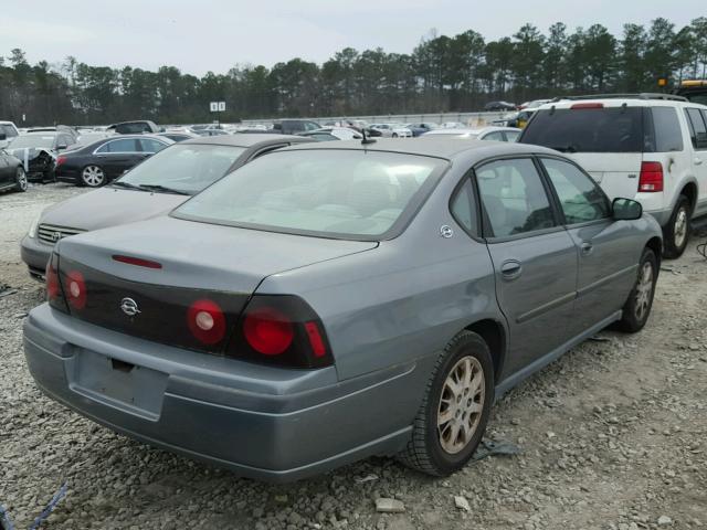 2G1WF52E059127058 - 2005 CHEVROLET IMPALA 棕色 照片 4