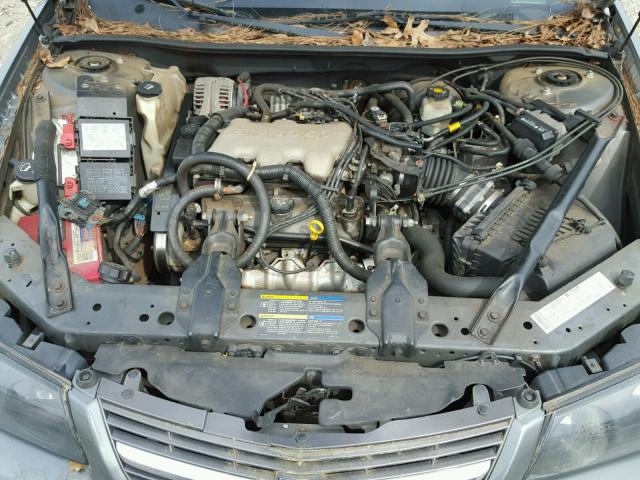 2G1WF52E059127058 - 2005 CHEVROLET IMPALA TAN photo 7