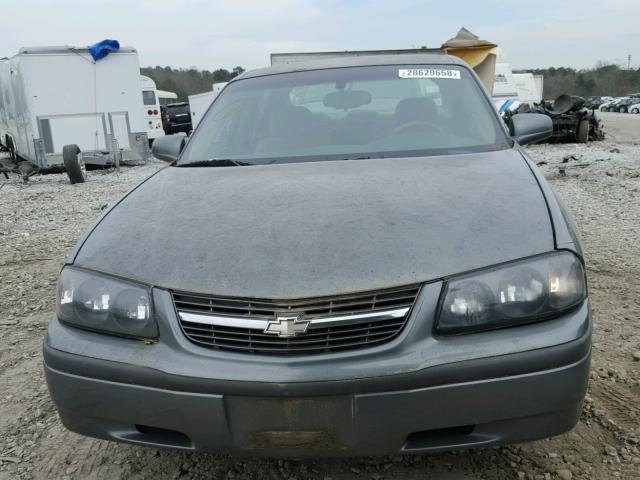 2G1WF52E059127058 - 2005 CHEVROLET IMPALA 棕色 照片 9