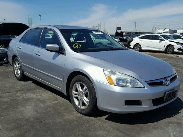 1HGCM56806A170472 - 2006 HONDA ACCORD EX SILVER photo 1