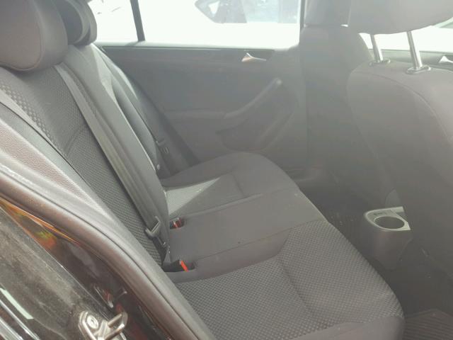 3VW2K7AJ3CM423978 - 2012 VOLKSWAGEN JETTA BASE შავი ფოტო 6