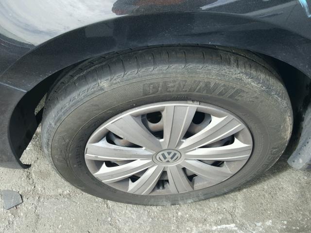 3VW2K7AJ3CM423978 - 2012 VOLKSWAGEN JETTA BASE შავი ფოტო 9