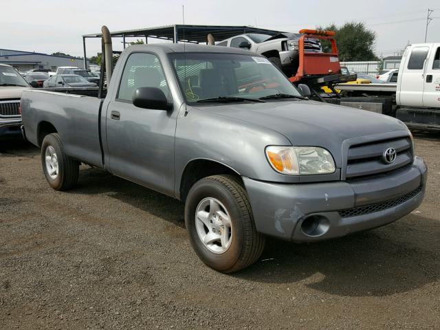 5TBJU32106S469748 - 2006 TOYOTA TUNDRA GRAY photo 1